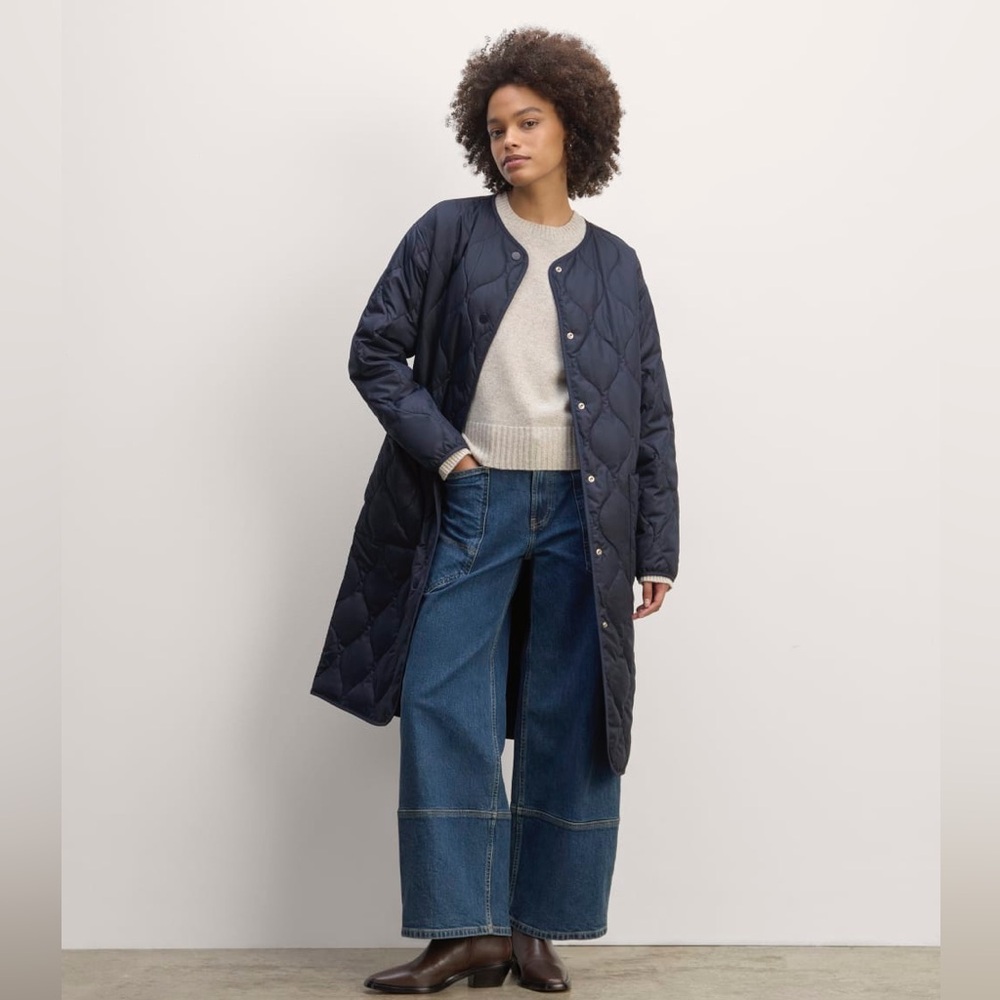 Everlane The Long Quilted Liner